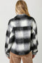 Button Down Checker Jacket Ivory/Black-Jacket-Mystree-S-Urbanheer