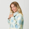 Button Down Checker Jacket Ivory/Soft Blue-Jacket-Mystree-S-Urbanheer