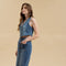 Button Down Denim Midi Skirt-Skirt-Blu Pepper-S-Urbanheer