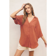Button Down Tunic Shirt-Shirt-Dress Forum-S-Urbanheer