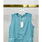 Button Down Vest with Faux Pocket Blue Zuccero-Vest-MILIO MILANO-XS-Earth Beige-Urbanheer