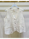 Button Down Vest with Faux Pocket Butter-Vest-MILIO MILANO-XS-Butter-Urbanheer