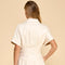 Button Up Collared Side Pockets Dress-Dress-TCEC-S-Black-Urbanheer