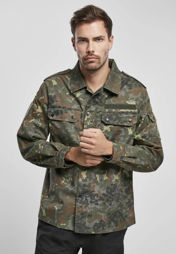 Bw Field Blouse/Military Field Blouse-Blouse-Norvine-S-Flecktarn-Urbanheer
