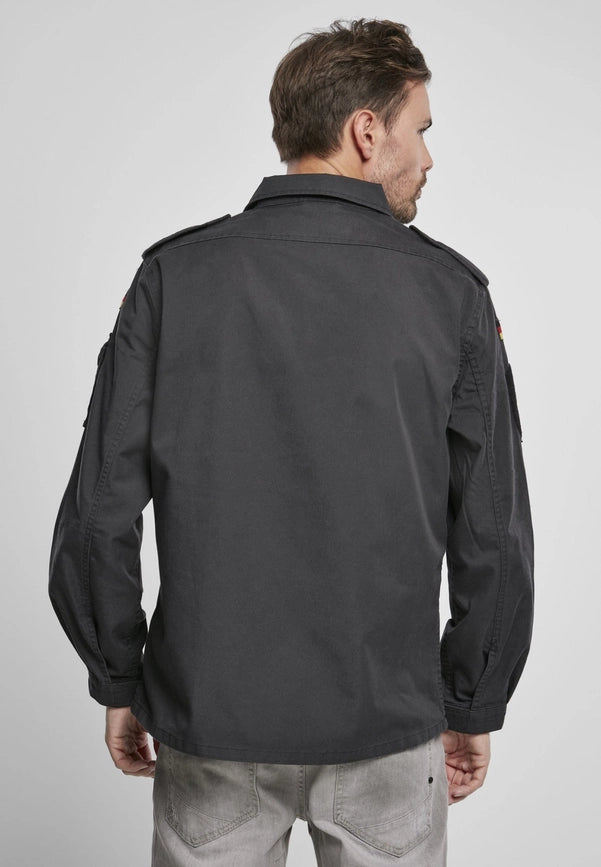 Bw Field Blouse/Military Field Blouse-Blouse-Norvine-S-black-Urbanheer