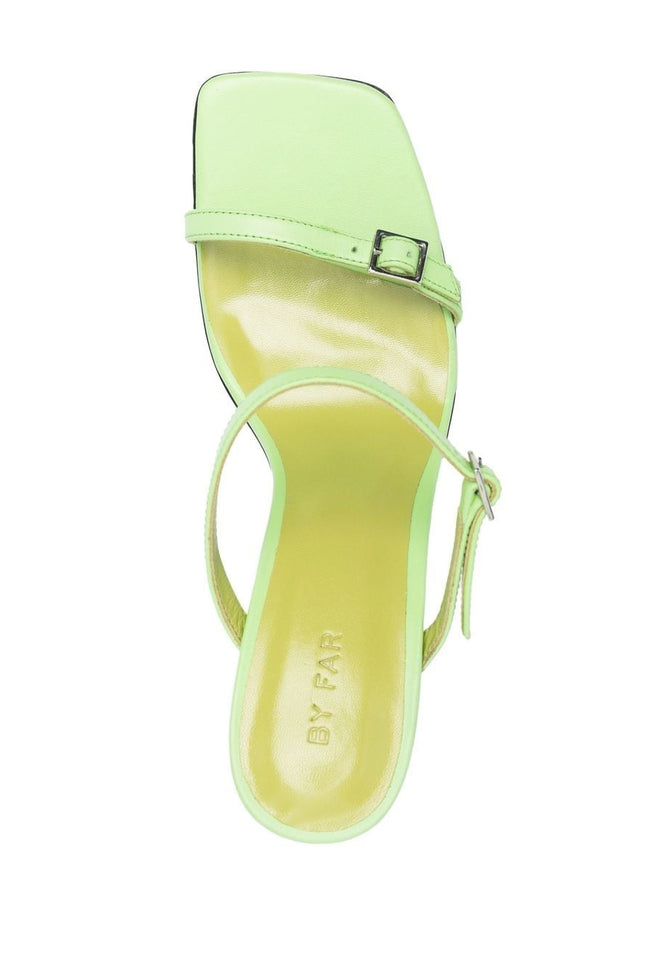 BY FAR PRE Sandals Green-women > shoes > sandals-By Far Pre-41-Green-Urbanheer