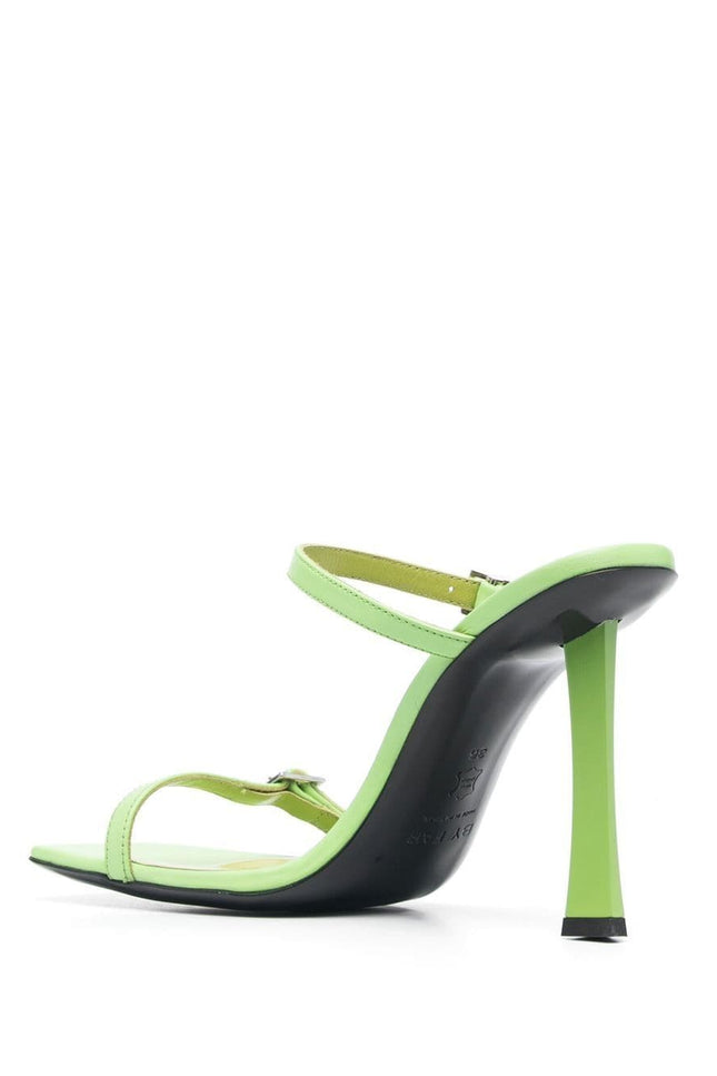 BY FAR PRE Sandals Green-women > shoes > sandals-By Far Pre-41-Green-Urbanheer