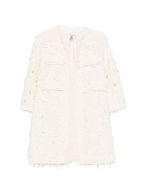 Bye Cotton blend caban coat