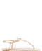 René Caovilla Peach Flower Sandals
