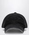 Acne Studios Black baseball cap with embroidered logo