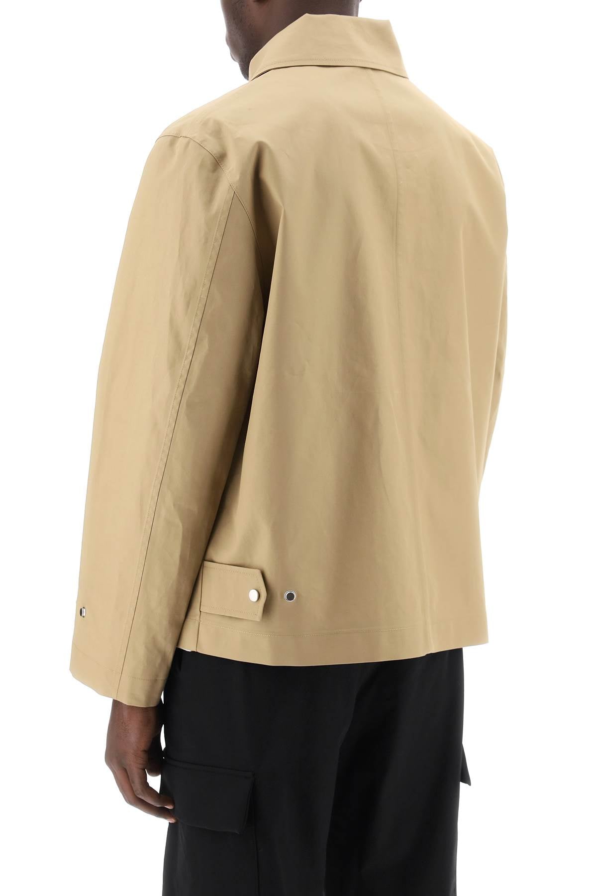 Closed Water-Repellent Windbreaker Jacket-Closed-S-Urbanheer