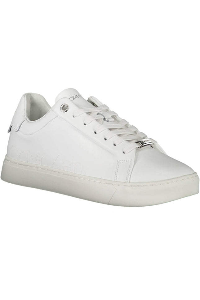 CALVIN KLEIN WHITE WOMEN'S SPORTS SHOES-Sneakers-CALVIN KLEIN-WHITE-39-Urbanheer