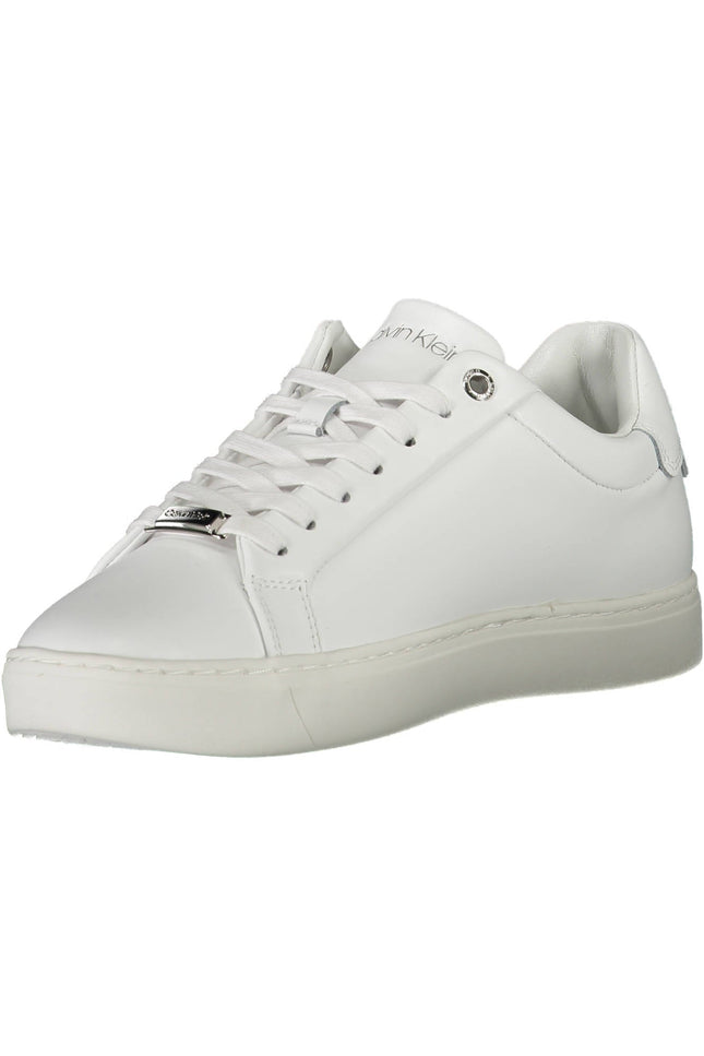 CALVIN KLEIN WHITE WOMEN'S SPORTS SHOES-Sneakers-CALVIN KLEIN-WHITE-39-Urbanheer