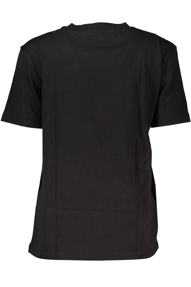 CALVIN KLEIN WOMEN'S SHORT SLEEVE T-SHIRT BLACK-T-Shirt-CALVIN KLEIN-BLACK-XS-Urbanheer