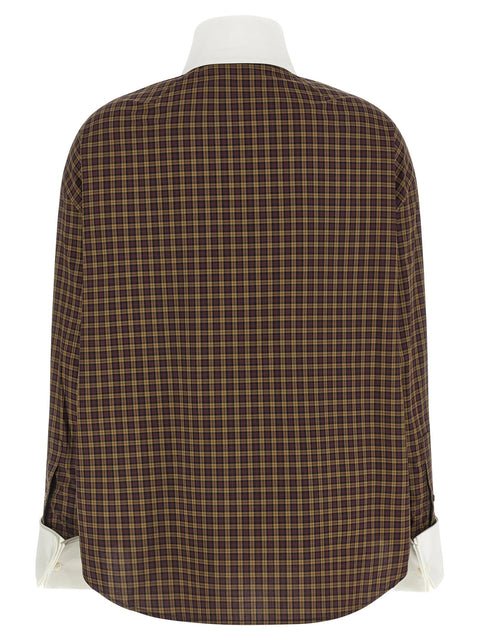 Marni Scarf Collar Shirt