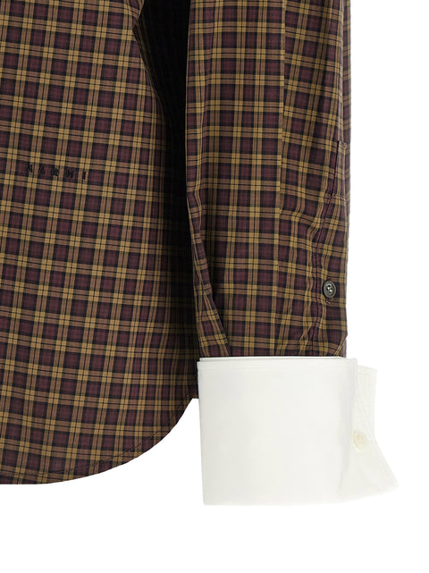 Marni Scarf Collar Shirt