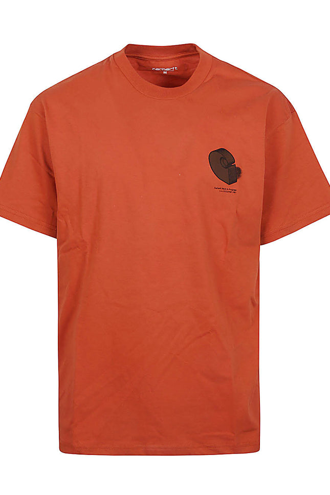CARHARTT WIP MAIN T-shirts and Polos Red