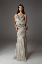 CARLA MAXI-VESTIDOS LARGOS-Ceylan Bcn-LIGHT GREY-XS-Urbanheer