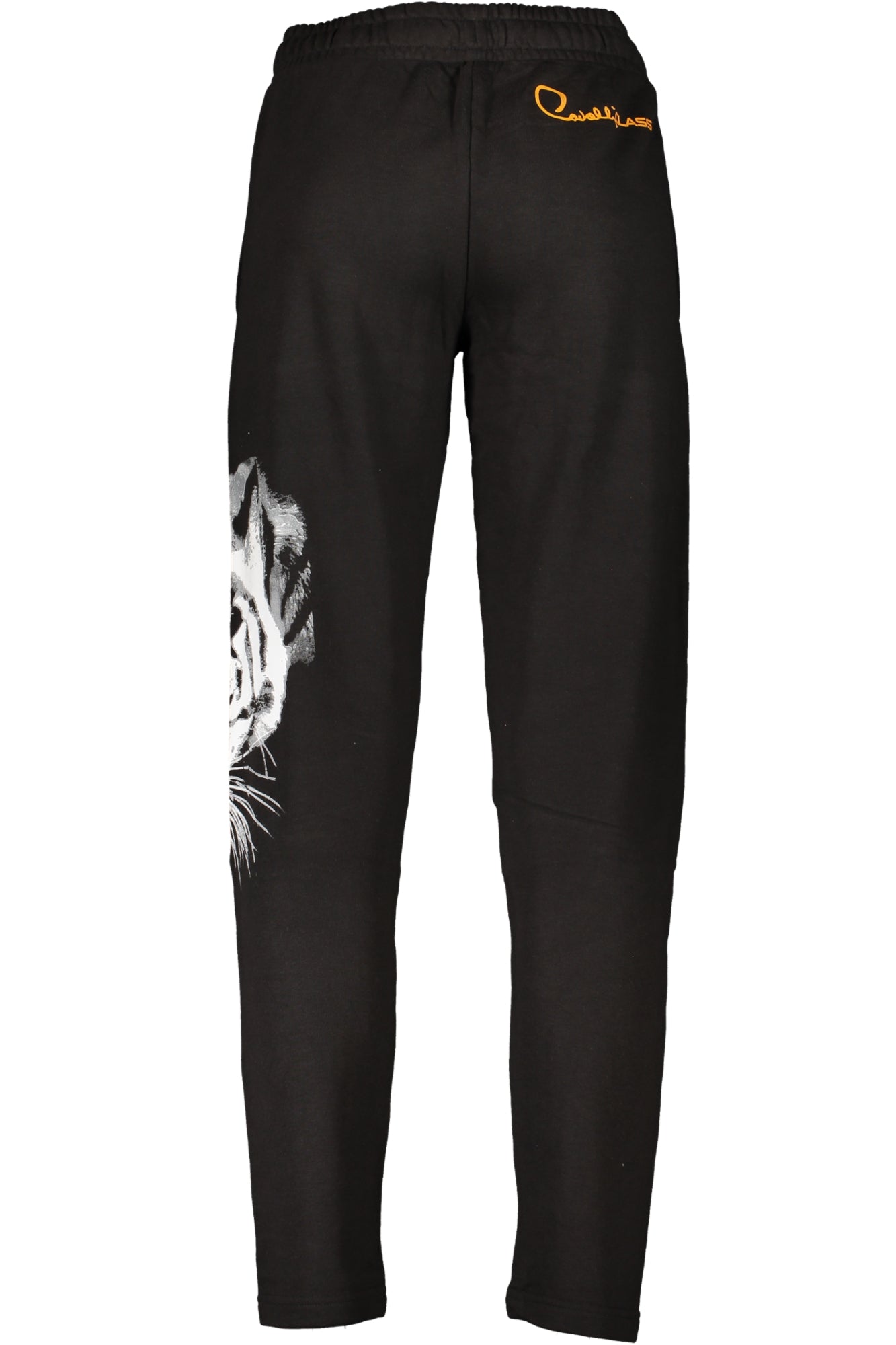 CAVALLI CLASS MEN'S BLACK PANTS-Pantaloni-CAVALLI CLASS-BLACK-S-Urbanheer