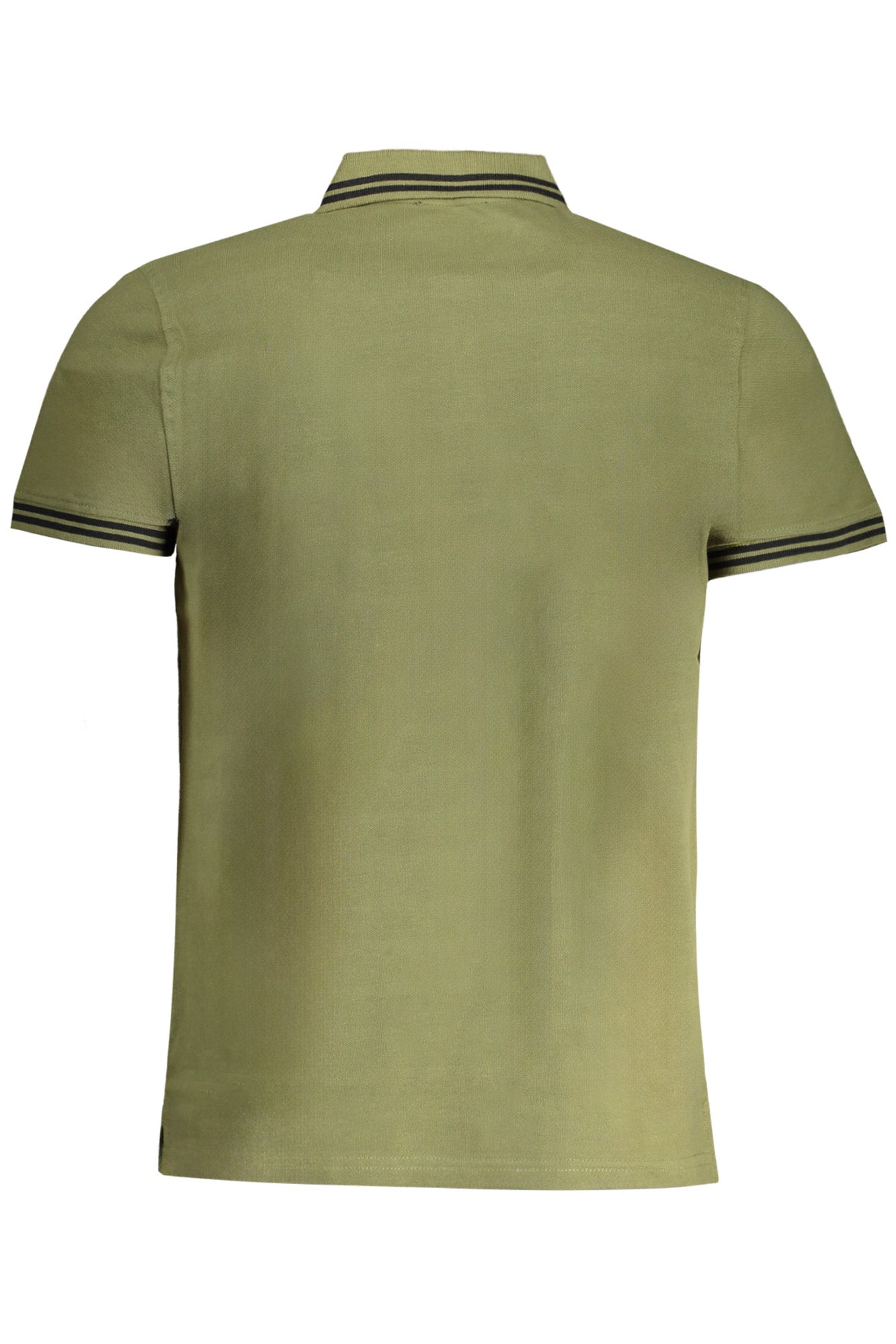 CAVALLI CLASS MEN'S GREEN SHORT SLEEVED POLO SHIRT-Polo-CAVALLI CLASS-GREEN-M-Urbanheer
