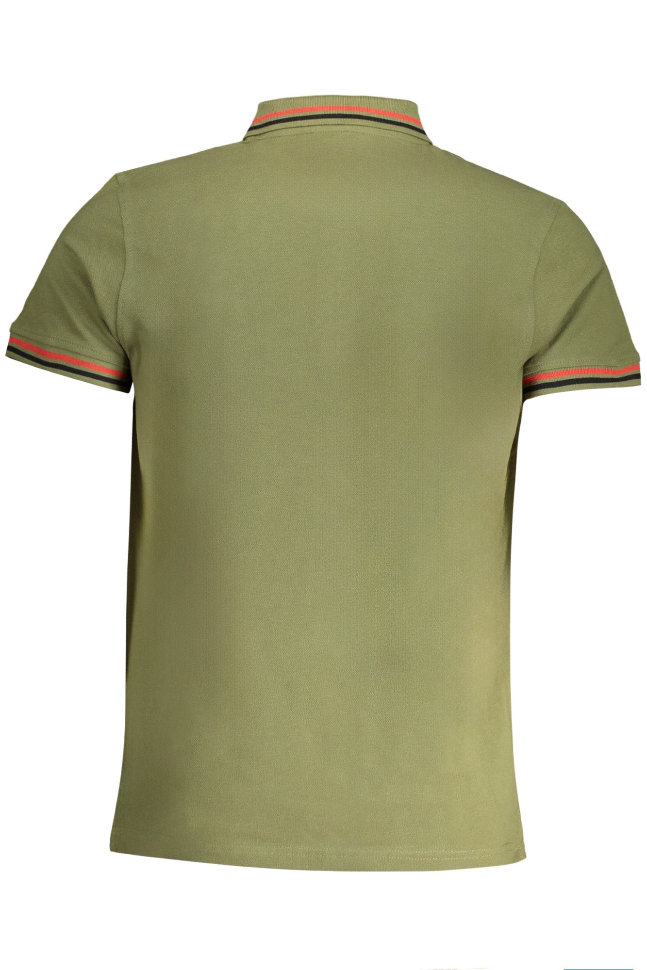 CAVALLI CLASS MEN'S GREEN SHORT SLEEVED POLO SHIRT-Polo-CAVALLI CLASS-GREEN-M-Urbanheer