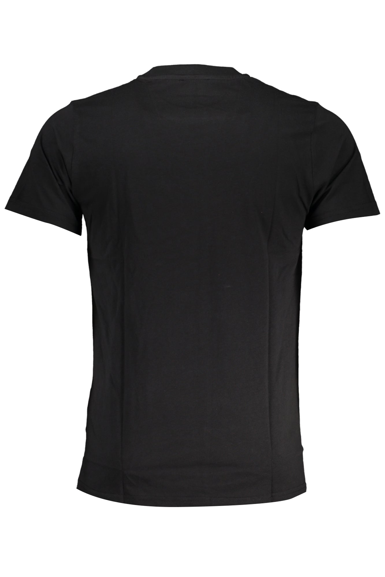 CAVALLI CLASS MEN'S SHORT SLEEVE T-SHIRT BLACK-T-Shirt-CAVALLI CLASS-BLACK-L-Urbanheer