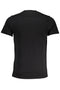 CAVALLI CLASS MEN'S SHORT SLEEVE T-SHIRT BLACK-T-Shirt-CAVALLI CLASS-BLACK-L-Urbanheer