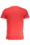 CAVALLI CLASS MEN'S SHORT SLEEVE T-SHIRT RED-T-Shirt-CAVALLI CLASS-RED-M-Urbanheer