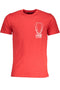 CAVALLI CLASS MEN'S SHORT SLEEVE T-SHIRT RED-T-Shirt-CAVALLI CLASS-RED-M-Urbanheer