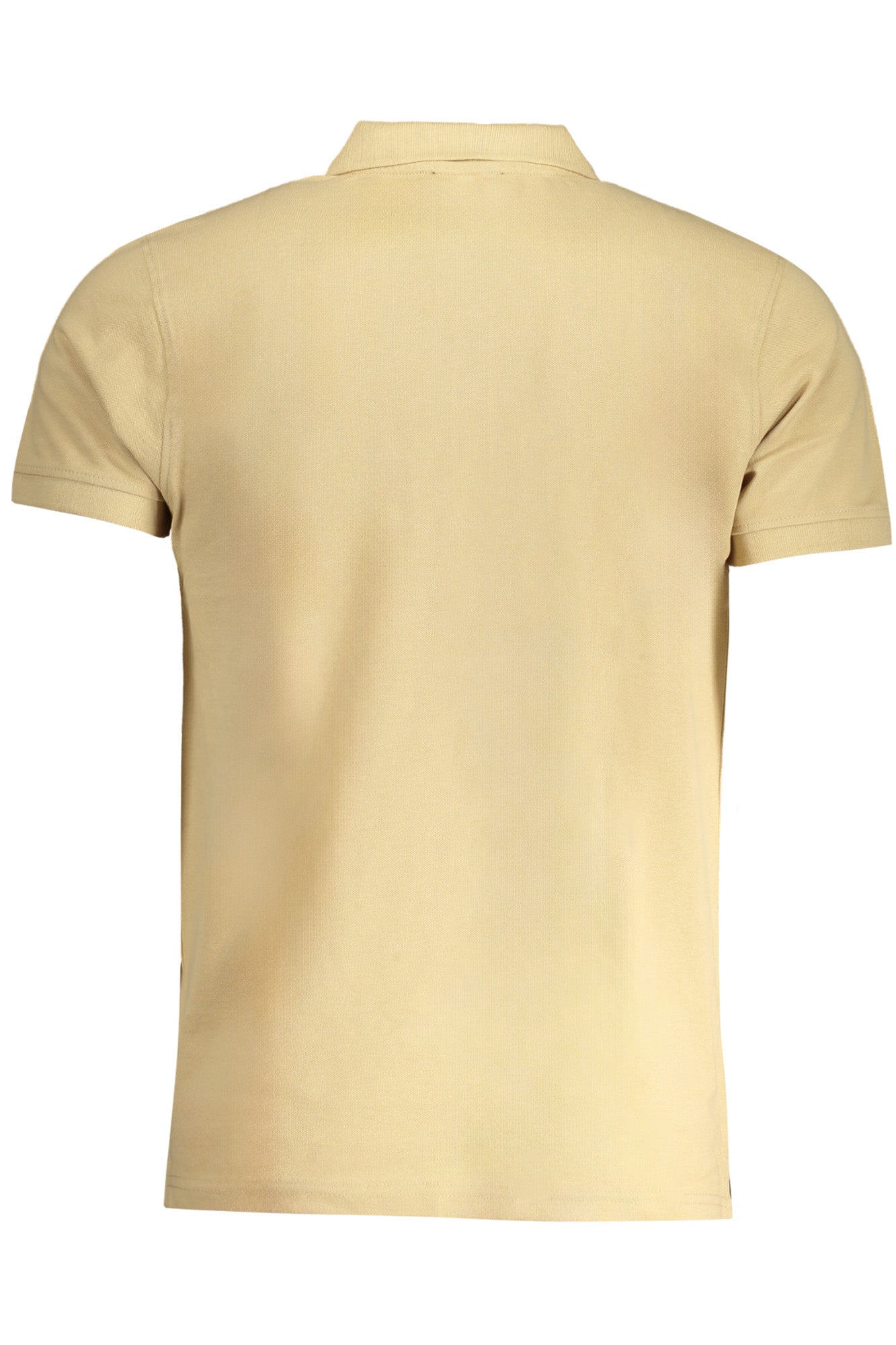 CAVALLI CLASS MEN'S SHORT SLEEVED POLO SHIRT BEIGE-Polo-CAVALLI CLASS-BEIGE-M-Urbanheer