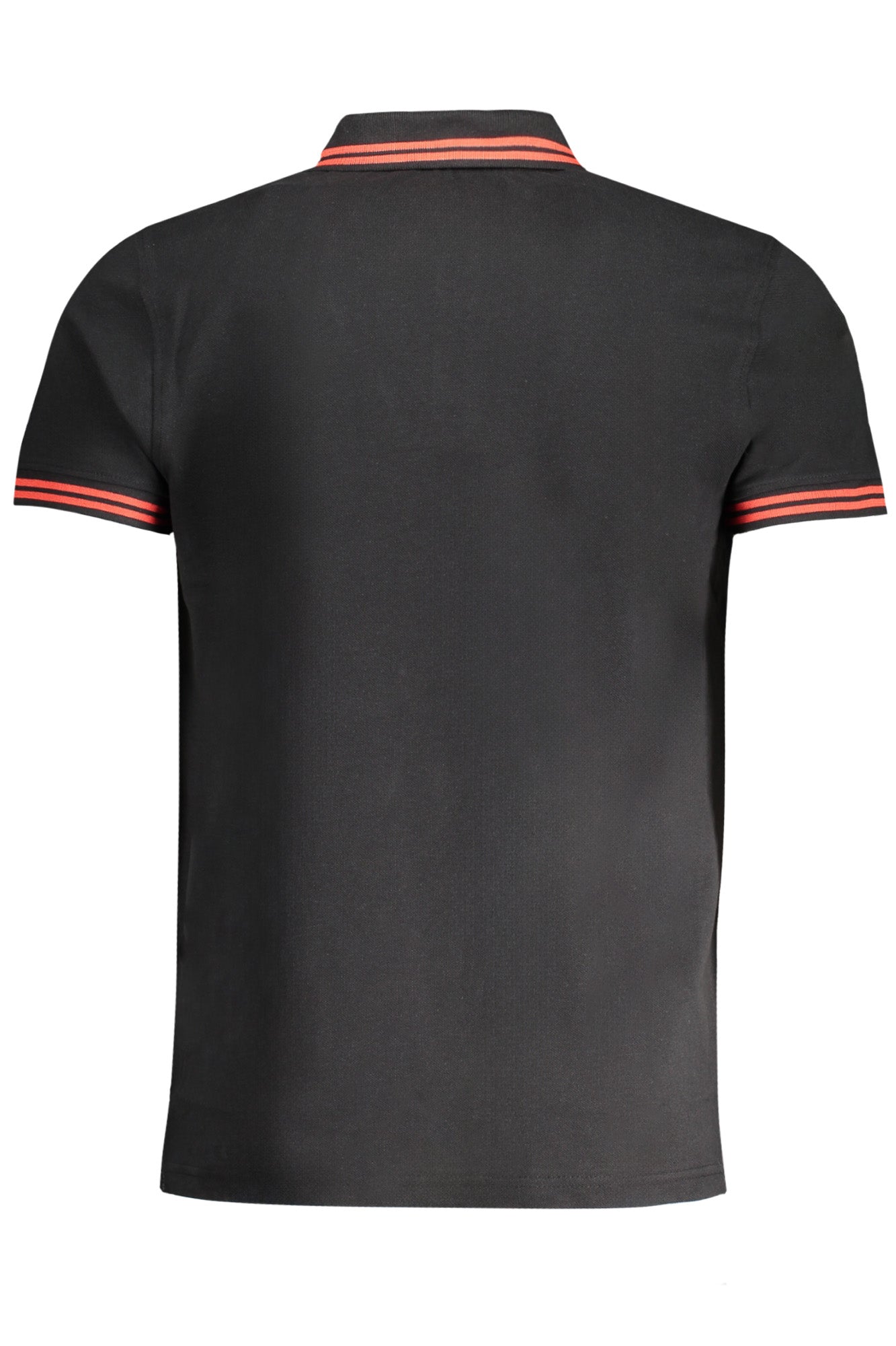 CAVALLI CLASS MEN'S SHORT SLEEVED POLO SHIRT BLACK-Polo-CAVALLI CLASS-BLACK-M-Urbanheer