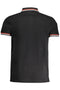 CAVALLI CLASS MEN'S SHORT SLEEVED POLO SHIRT BLACK-Polo-CAVALLI CLASS-BLACK-M-Urbanheer