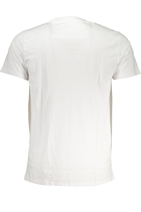 CAVALLI CLASS MEN'S SHORT SLEEVED T-SHIRT WHITE-T-Shirt-CAVALLI CLASS-WHITE-L-Urbanheer