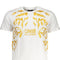CAVALLI CLASS MEN'S SHORT SLEEVED T-SHIRT WHITE-T-Shirt-CAVALLI CLASS-WHITE-L-Urbanheer