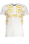 CAVALLI CLASS MEN'S SHORT SLEEVED T-SHIRT WHITE-T-Shirt-CAVALLI CLASS-WHITE-L-Urbanheer
