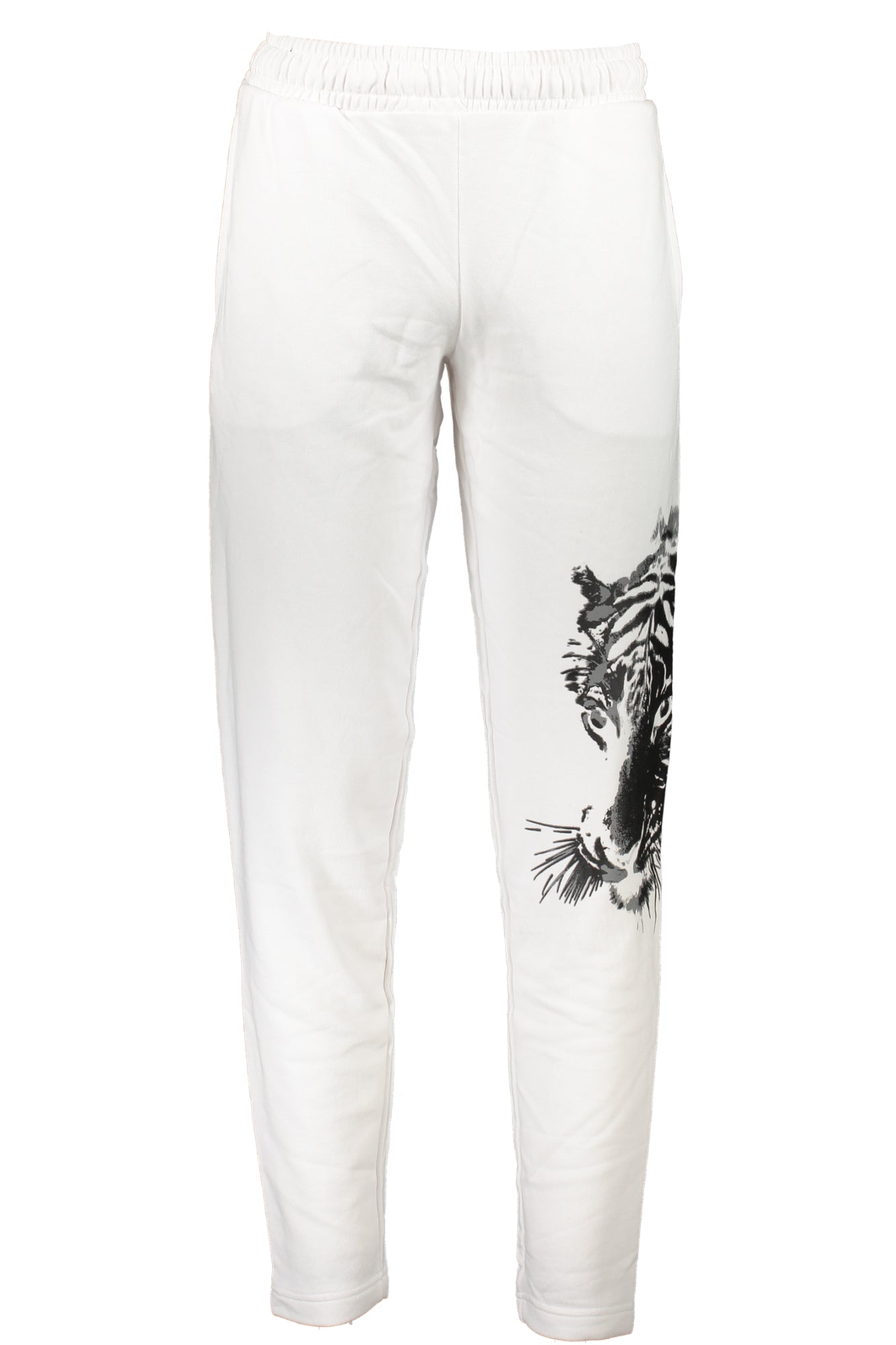 CAVALLI CLASS MEN'S WHITE PANTS-Pantaloni-CAVALLI CLASS-WHITE-S-Urbanheer