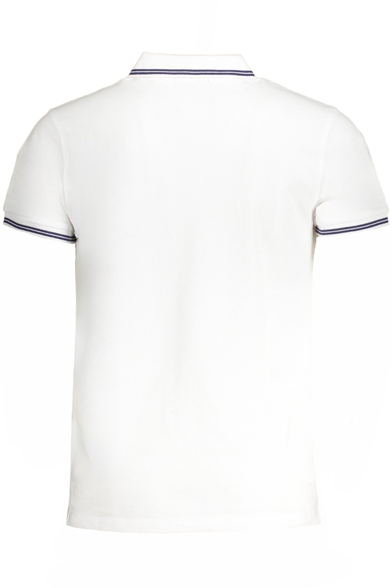 CAVALLI CLASS MEN'S WHITE SHORT SLEEVED POLO SHIRT-Polo-CAVALLI CLASS-WHITE-M-Urbanheer