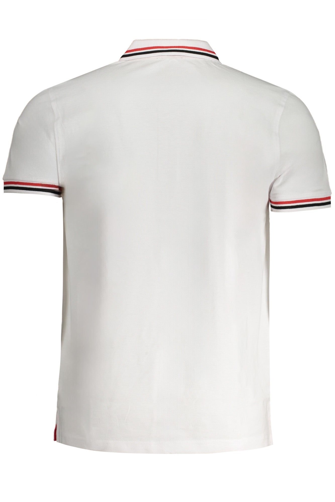 CAVALLI CLASS MEN'S WHITE SHORT SLEEVED POLO SHIRT-Polo-CAVALLI CLASS-WHITE-M-Urbanheer