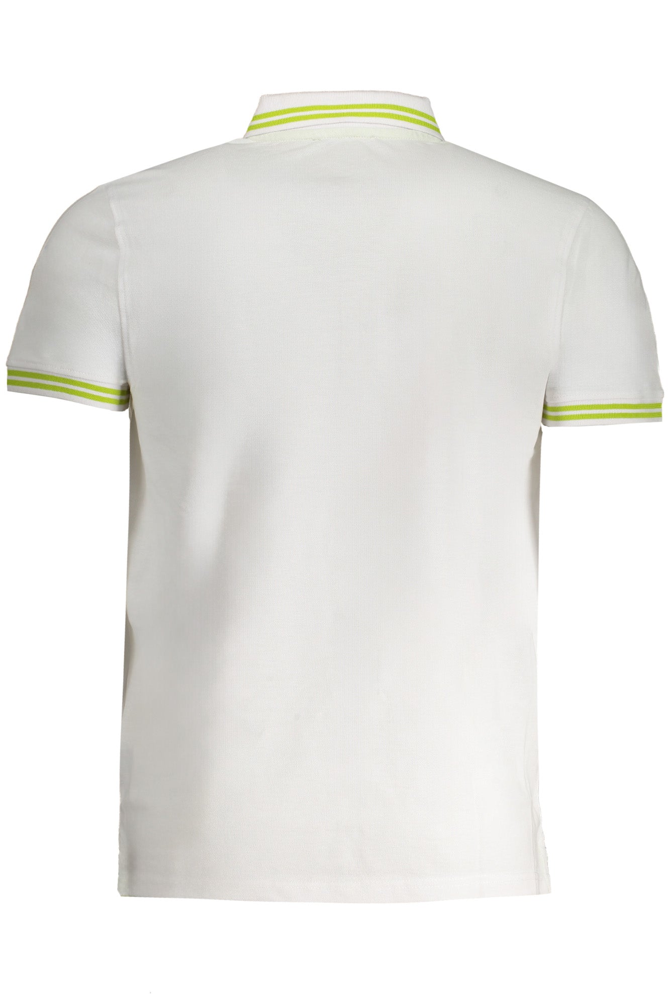CAVALLI CLASS MEN'S WHITE SHORT SLEEVED POLO SHIRT-Polo-CAVALLI CLASS-WHITE-M-Urbanheer