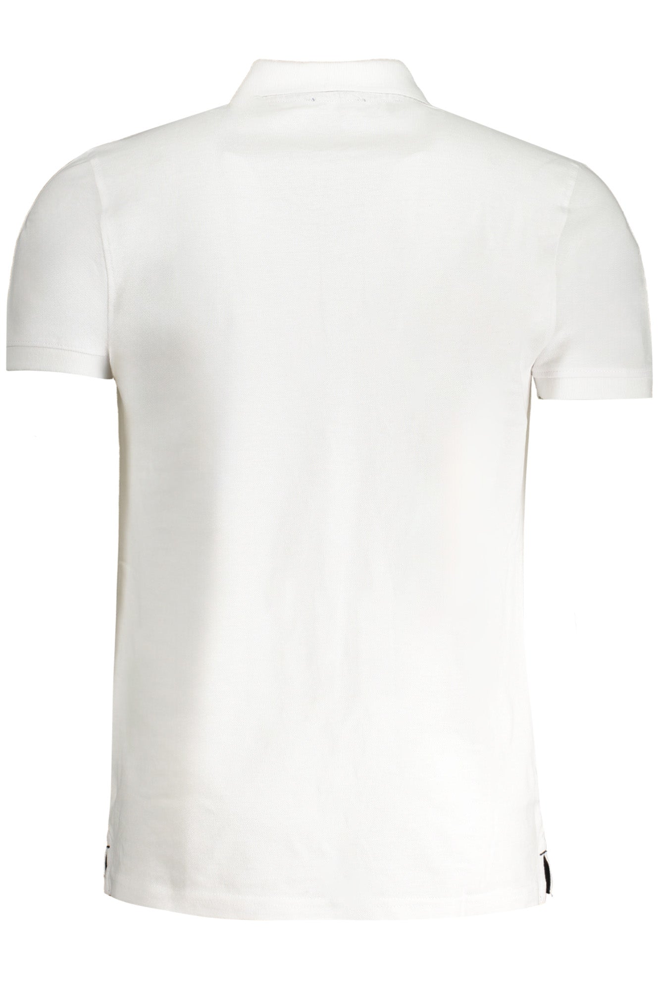 CAVALLI CLASS MEN'S WHITE SHORT SLEEVED POLO SHIRT-Polo-CAVALLI CLASS-WHITE-M-Urbanheer