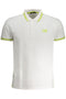 CAVALLI CLASS MEN'S WHITE SHORT SLEEVED POLO SHIRT-Polo-CAVALLI CLASS-WHITE-M-Urbanheer