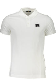 CAVALLI CLASS POLO SHORT SLEEVE MAN WHITE-Polo-CAVALLI CLASS-WHITE-M-Urbanheer