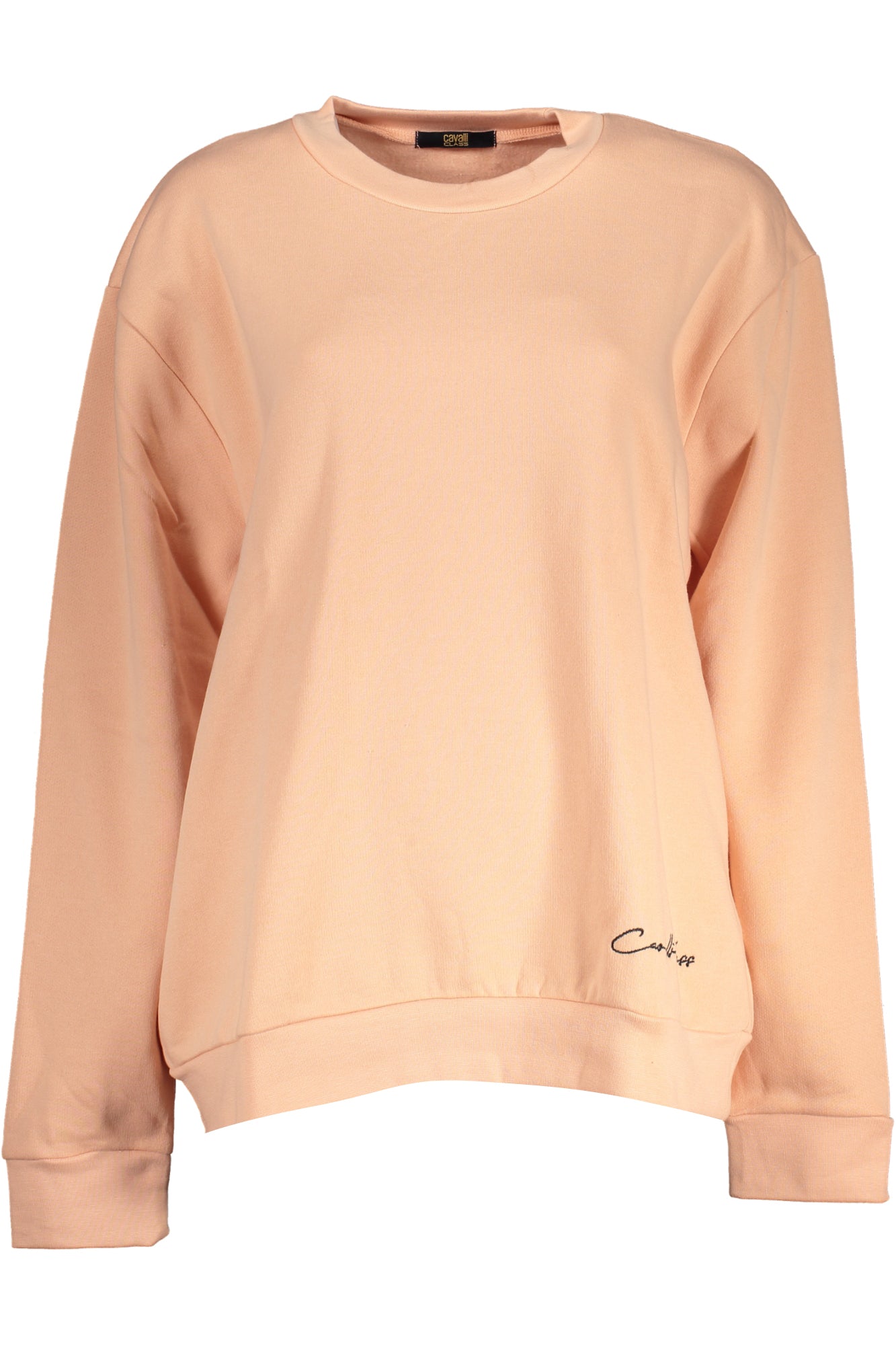 Cavalli Class Women'S Pink Sweatshirt Without Zip-Felpe-CAVALLI CLASS-PINK-XS-Urbanheer