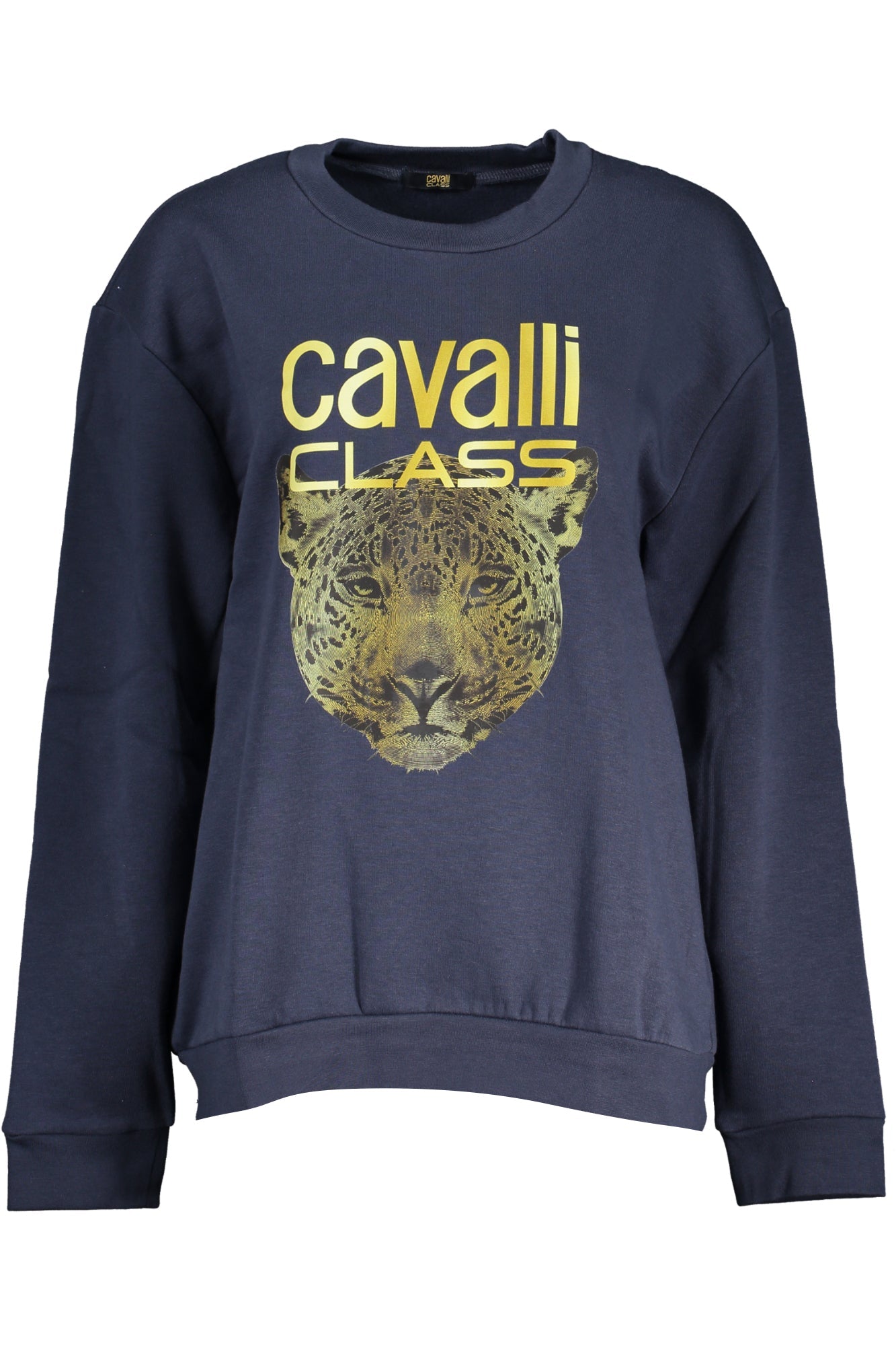 Cavalli Class Women'S Zipless Sweatshirt Blue-Felpe-CAVALLI CLASS-BLUE-M-Urbanheer