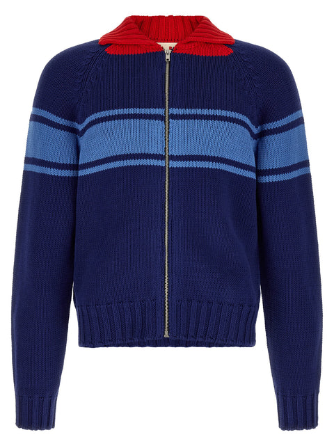 Marni Color Block Details Cardigan