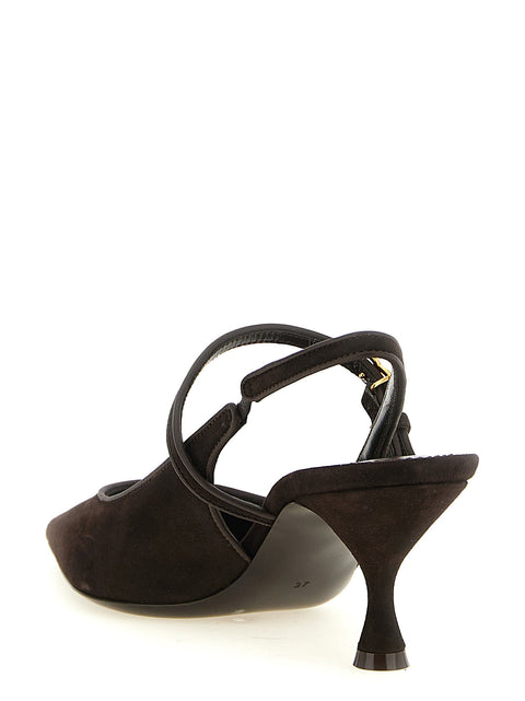 Dolce & Gabbana Suede Slingbacks