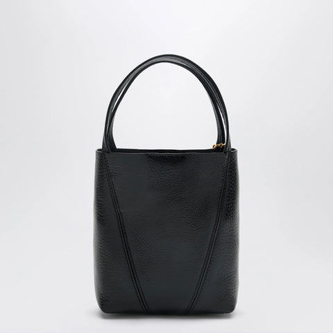 Chloé Small Spin black leather tote bag