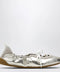 Chloé Kick ballet sneakers in metallic nappa leather