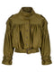 Chloé Smock Leather Jacket