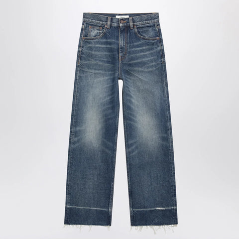Chloé Bootcut denim jeans in dark cobalt cotton